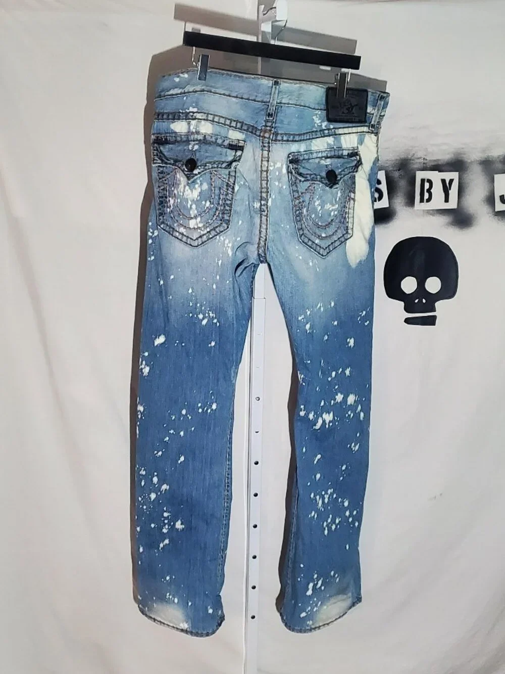 True Religion Ricky Super T  Made in USA distressed Sz 42